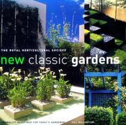Cover of: New Classic Gardens (Royal Horticultural Society)