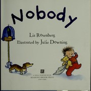 Cover of: Nobody by Liz Rosenberg