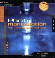 Cover of: Web Tricks and Techniques: Photo Manipulation: Fast Solutions for Hands-On Design (Web Tricks & Techniques)