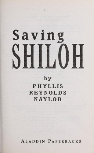 Saving Shiloh by Jean Little