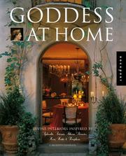 Cover of: Goddess at Home: Divine Interiors Inspired by Aphrodite, Artemis, Athena, Demeter, Hera, Hestia, and Persephone (Interior Design and Architecture)