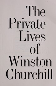 Cover of: The private lives of Winston Churchill | Pearson, John