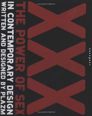 Cover of: XXX: The Power of Sex in Contemporary Design (Graphic Design)