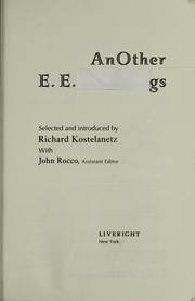 Cover of: Another E. E. Cummings