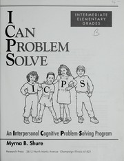 Cover of: I can problem solve: an interpersonal cognitive problem-solving program