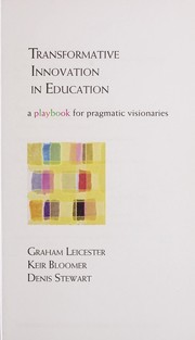 Cover of: Transformative innovation in education by Graham Leicester