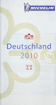Cover of: Deutschland 2010 | Pneu Michelin (Firm)