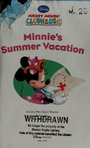 Cover of: Minnie's summer vacation