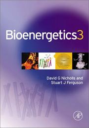 Cover of: Bioenergetics 3