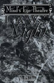 Cover of: Laws of the Night (Mind's Eye Theatre) by Ian Lemke