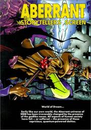 Cover of Aberrant Storytellers Screen (Quad-Fold Screen + Book, Aberrant Roleplaying, WW8501)