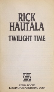 Cover of: Twilight time