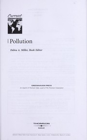 Cover of: Pollution | 