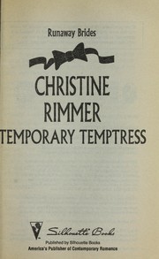 Cover of: Temporary temptress
