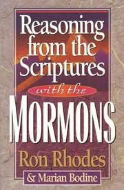 Cover of: Reasoning from the Scriptures with the Mormons