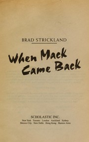 Cover of: When Mack came back