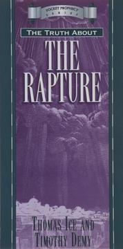 Cover of: The Truth About the Rapture (Pocket Prophecy Series)