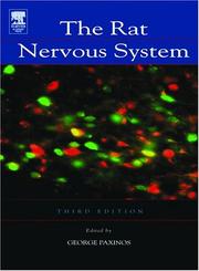 Cover of: The rat nervous system by edited by George Paxinos.