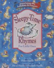Cover of: Sleepy-time rhymes for little one by Helen Haidle