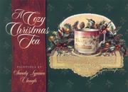 Cover of: A cozy Christmas tea: paintings