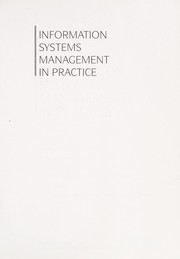 Information systems management in practice by Barbara McNurlin, Ralph Sprague
