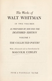 Cover of: The works of Walt Whitman by Walt Whitman