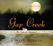 Cover of: Gap Creek (Oprah book of the month) by Highbridge, Robert Morgan