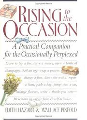 Cover of: Rising to the occasion | Edith Hazard