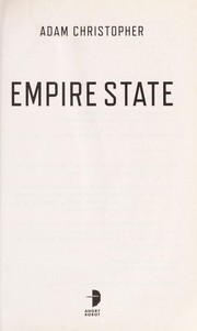 Cover of: Empire state | Adam Christopher