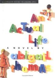 Cover of: An actual life by Abigail Thomas