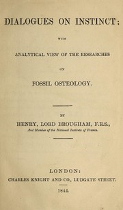 Cover of: Two discourses of the objects, pleasures, and advantages, I. of science: II. of political science
