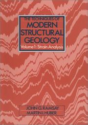 Cover of: The techniques of modern structural geology by John G. Ramsay