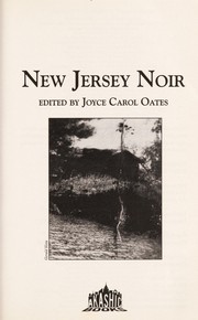 Cover of: New Jersey noir | Joyce Carol Oates