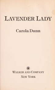 Cover of: Lavender Lady