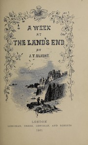 Cover of: A week at the Land's End