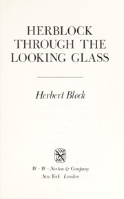 Cover of: Herblock through the looking glass