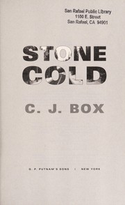 Cover of: Stone cold by C. J. Box