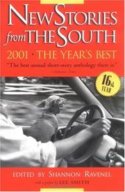 Cover of: New Stories from the South 2001 by 