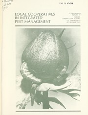 Cover of: Local cooperatives in integrated pest management | Donald L. Vogelsang