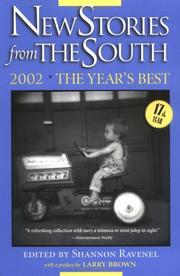 Cover of: New Stories from the South 2002: The Year's Best (New Stories from the South)