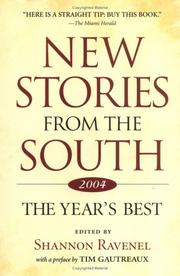 Cover of: New Stories from the South 2004 by 