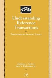 Understanding reference transactions by Matthew L. Saxton