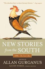Cover of: New Stories from the South by 