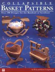 Cover of: Collapsible Basket Patterns by Rick Longabaugh, Karen Longabaugh