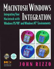 Cover of: Macintosh Windows Integration : Integrating Your Macintosh With Windows 95/98 and Windows Nt Environments