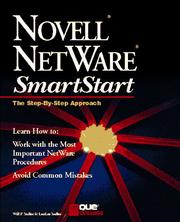 Cover of: Novell Netware Smartstart (Smartstart (Oasis Press)) by Lorilee Sadler, Will Sadler