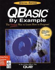 QBasic by example by Greg M. Perry