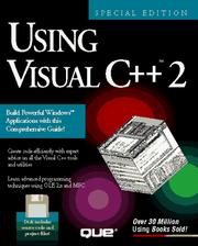Using Visual C++ 2 by Paul J. Perry, Paul Perry