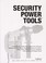 Cover of: Security Power Tools