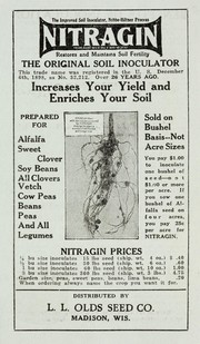 Cover of: Nitragin | L.L. Olds Seed Co